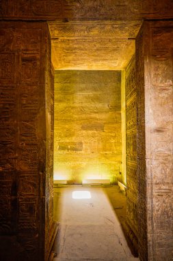 Mısır, Luxor, 16 Nisan 2021. Kom Ombo Tapınağı