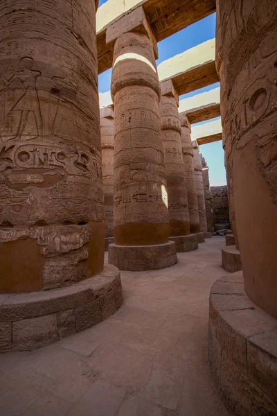 Luxor Egypte Avril 2021 Temple Karnak Grand Complexe Temple Amun — Photo