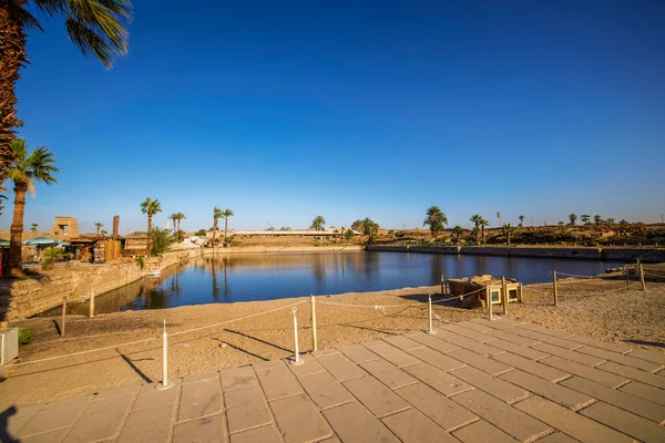 Luxor Egitto Aprile 2021 Tempio Karnak Più Grande Complesso Templi — Foto Stock