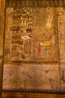 11 Nisan 2021 Mısır 'daki Luxor' daki Hatshepsut Tapınağı
