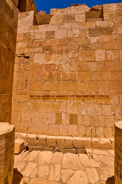 Abril 2021 Templo Hatshepsut Luxor Egito — Fotografia de Stock
