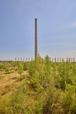 Romanya 'daki bazı sanayi binalarının görüntüleri