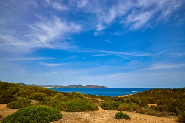 Hermoso Paisaje Con Una Orilla Del Mar Isla Palma Mallorca — Foto de Stock