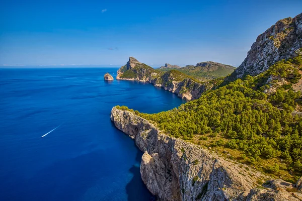 Prachtig Landschap Met Een Zee Kust Het Eiland Palma Mallorca — Stockfoto