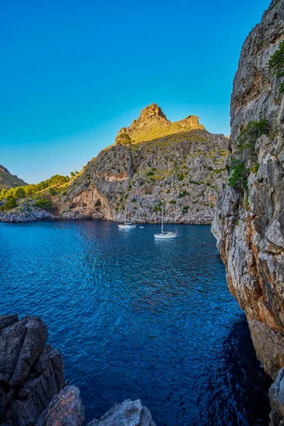 Hermoso Paisaje Con Una Orilla Del Mar Isla Palma Mallorca —  Fotos de Stock