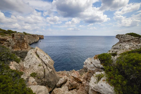 Hermoso Paisaje Con Una Orilla Del Mar Isla Palma Mallorca —  Fotos de Stock