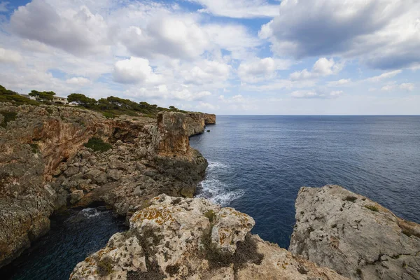 Hermoso Paisaje Con Una Orilla Del Mar Isla Palma Mallorca —  Fotos de Stock