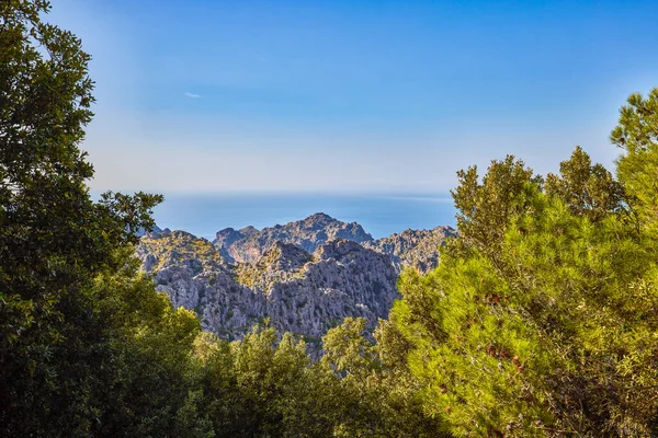 Hermoso Paisaje Montaña Isla Palma Mallorca Baleares España — Foto de Stock