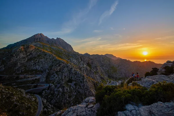 Krásná Horská Krajina Ostrově Palma Mallorca Baleárské Ostrovy Španělsko — Stock fotografie