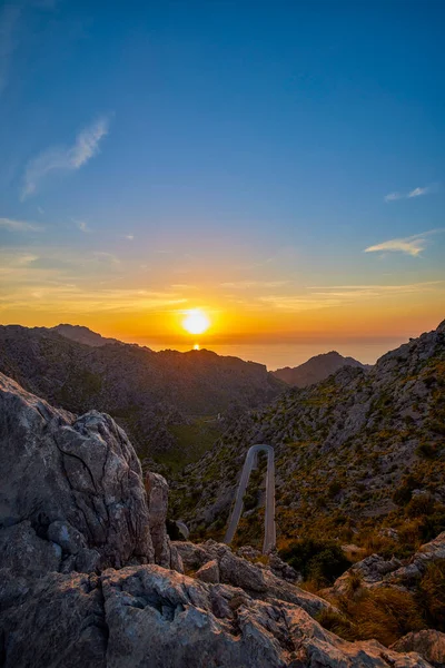 Hermoso Paisaje Montaña Isla Palma Mallorca Baleares España — Foto de Stock
