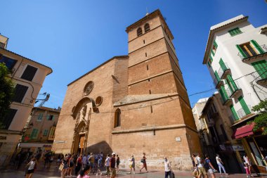 Eski Palma de Mallorca Kasabası, Mallorca, Balearic Adaları, İspanya, 12 Eylül 2021.