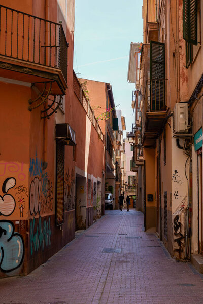 Old Town of Palma de Mallorca, Mallorca, Balearic Islands, Spain, 12 Septeber 2021.