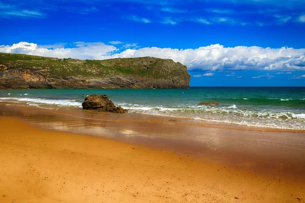 beautiful landscape beach ocean in Asturias, Spain