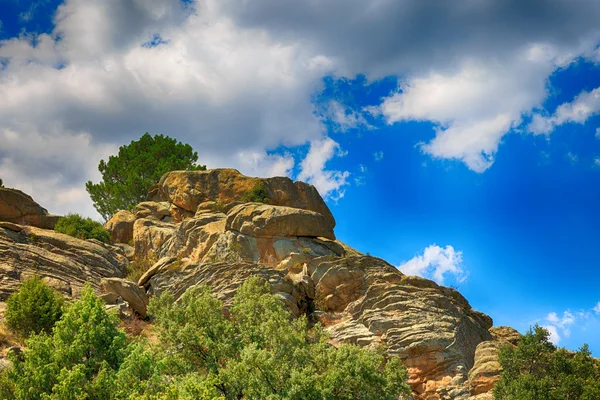 Gyönyörű táj, a Sziklás-hegység, Spanyolország — Stock Fotó