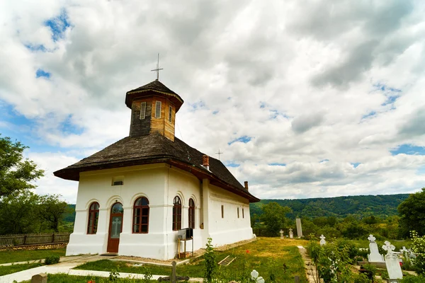 Old country church in romania — Stock Photo, Image