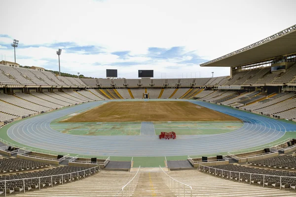 Stadion z Igrzysk Olimpijskich w Barcelonie fo — Zdjęcie stockowe