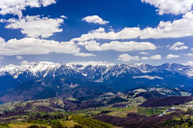 bucegi Dağları Romanya ile manzara