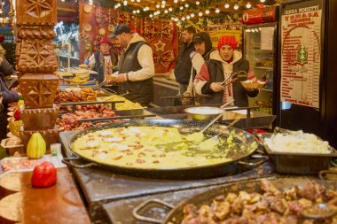 Craiova Romanya 17 Aralık 2025. Craiova Romanya 'daki Noel pazarından çeşitli görüntüler 2025 yılında Avrupa' nın en güzel Noel pazarı olarak kabul edildi..