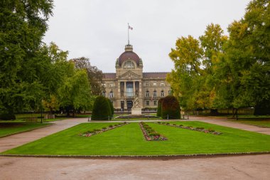 Strasbourg Fransa 20 Ekim 2025, Avrupa Parlamentosu 'nun bulunduğu Strasbourg' dan görüntüler, şehrin çeşitli turistik ve önemli merkezleri