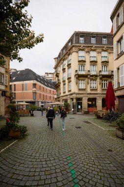 Strasbourg Fransa 20 Ekim 2025, Avrupa Parlamentosu 'nun bulunduğu Strasbourg' dan görüntüler, şehrin çeşitli turistik ve önemli merkezleri