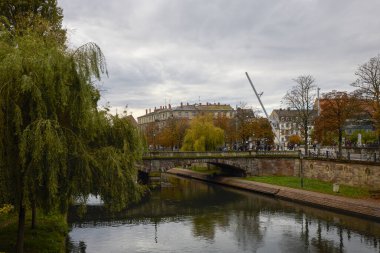 Strasbourg Fransa 20 Ekim 2025, Avrupa Parlamentosu 'nun bulunduğu Strasbourg' dan görüntüler, şehrin çeşitli turistik ve önemli merkezleri