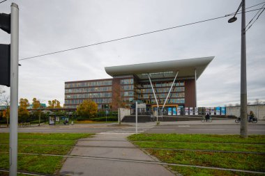 Strasbourg Fransa 20 Ekim 2025, dış görüntüler, Avrupa İnsan Hakları Mahkemesi