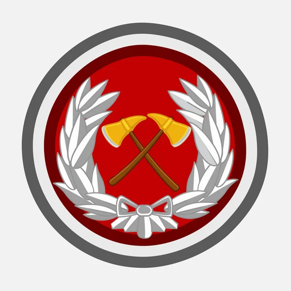 ヴィンテージ紋章デザインのベクトル — ストックベクタ