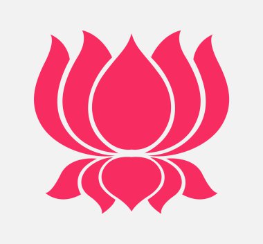 Pembe Lotus vektör