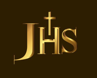 JHS Christogram altın sembolü