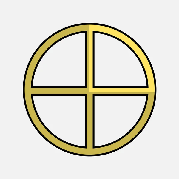 Символ неопаганізму Векторна форма — стоковий вектор