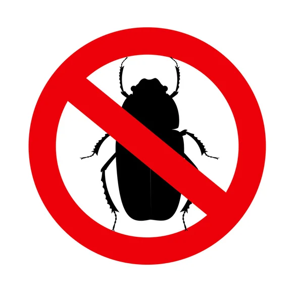 Σκοτώσει σκαθάρι έντομα διάνυσμα εισόδου — Διανυσματικό Αρχείο