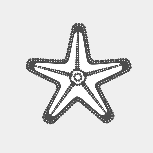 Starfish Vector Clipart — Vettoriale Stock