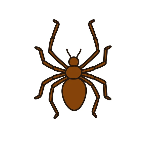 Clipart de araña retro — Archivo Imágenes Vectoriales