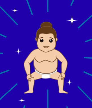 Şirin Sumo güreşçisi karakter