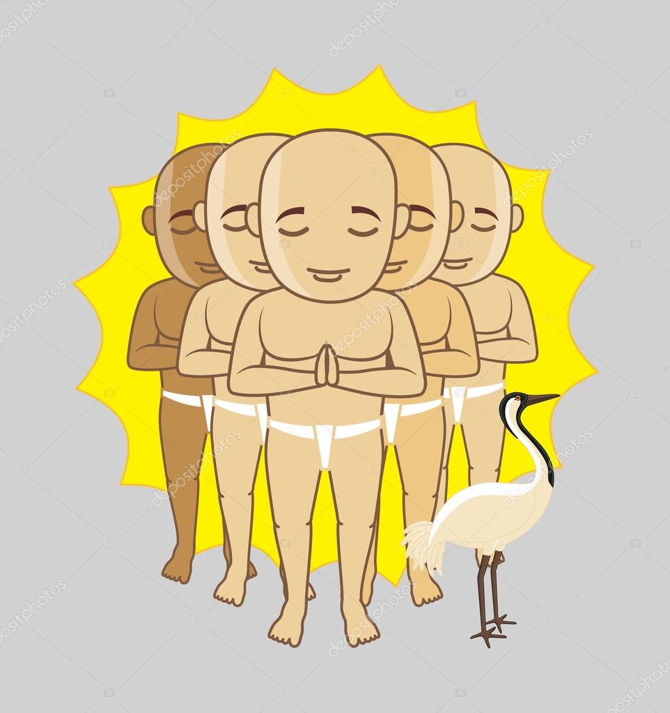 Shaolin Monks Characters Stock Vector Image by ©baavli #124674954 Shaolin Monks Characters Stock Vector Image by ©baavli #124674954