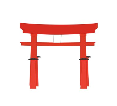 Japon Torii Gate vektör
