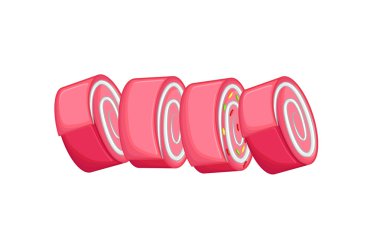 Çin Sushi Fastfood vektör