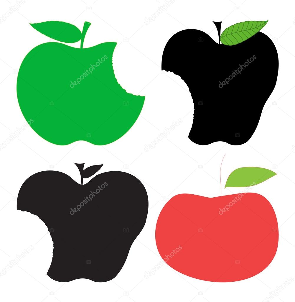 Apples Shapes Clipart