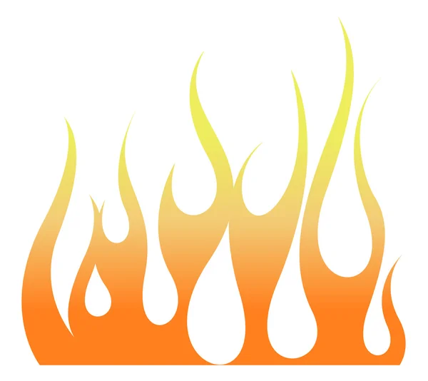 Απεικόνιση πυρκαγιάς κατασκήνωσης — Διανυσματικό Αρχείο