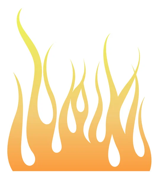 Flaming — Stock Vector