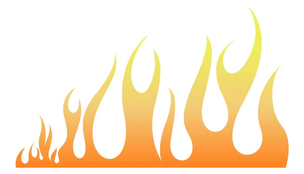 Burning Design — Stock Vector