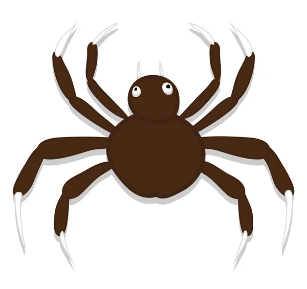 Spooky Halloween Spider — Stock Vector