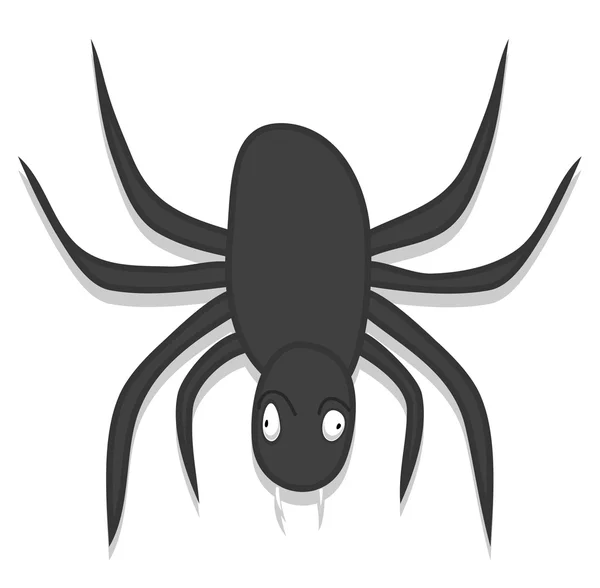 Scary Spider Character — Stock Vector