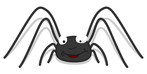 Happy Spider — Stock Vector