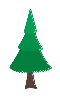 Noel ağacı vektör tasarımı