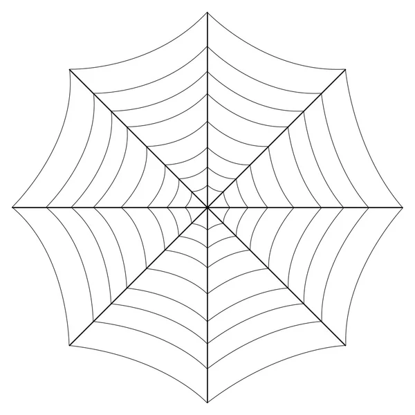 Halloween Cobweb — Stockvector