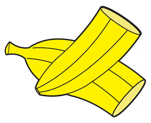 Φέτα μπανανών — Διανυσματικό Αρχείο