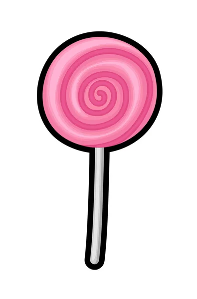 甜棒棒糖 — 图库矢量图片