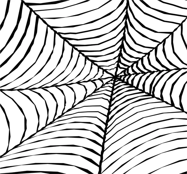 Diseño de fondo de Cobweb abstracto — Vector de stock