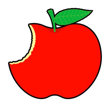 Retro yenmiş elma